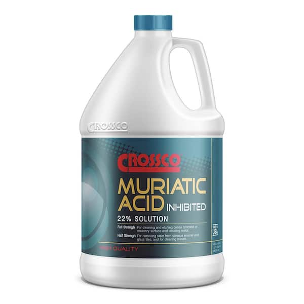 Crossco 22 Muriatic Acid Cleaner1 Gal.AM0304 The Home Depot