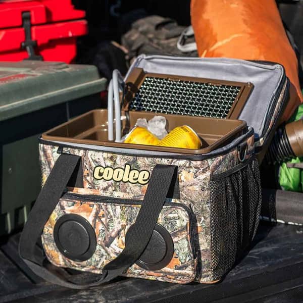 170 CFM 3-Speed Portable Evaporative Chest Cooler with Dual Cooling Fans in Camo