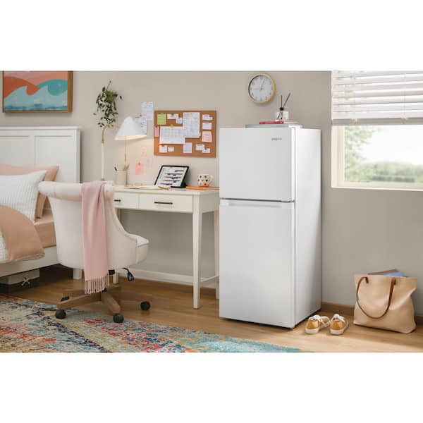 Vissani 4.5 cu. ft. Mini Refrigerator with Glass Shelves, Top