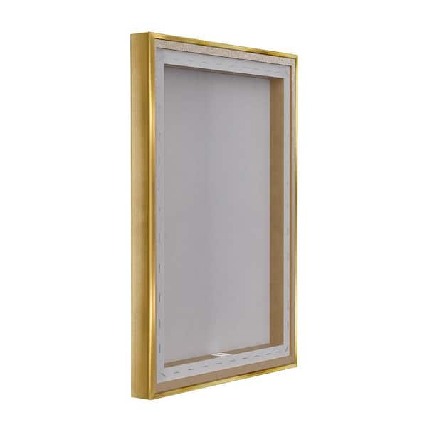 Stupell Industries Good For The Plot Cocktail by Graffi tee Studios Gold Floater Frame Food Graphic Art Print 25 in. x 17 in.