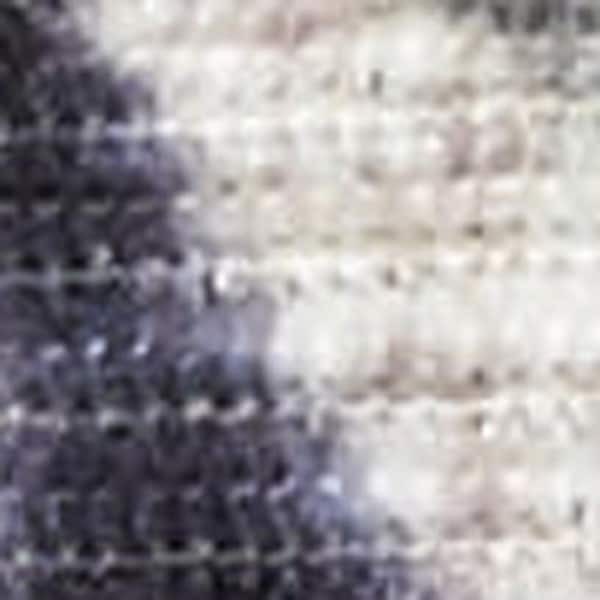 2 ft. x 10 ft. White Floral Washable Area Rug