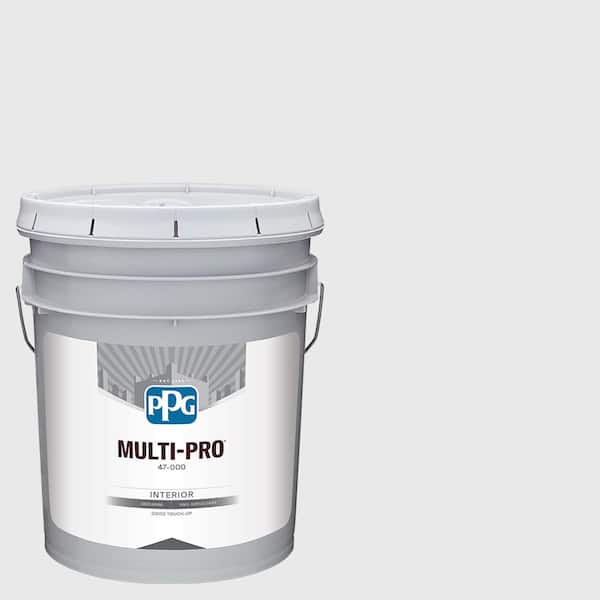MULTI-PRO 5 gal. PPG1043-1 Snowbank Semi-Gloss Interior Paint