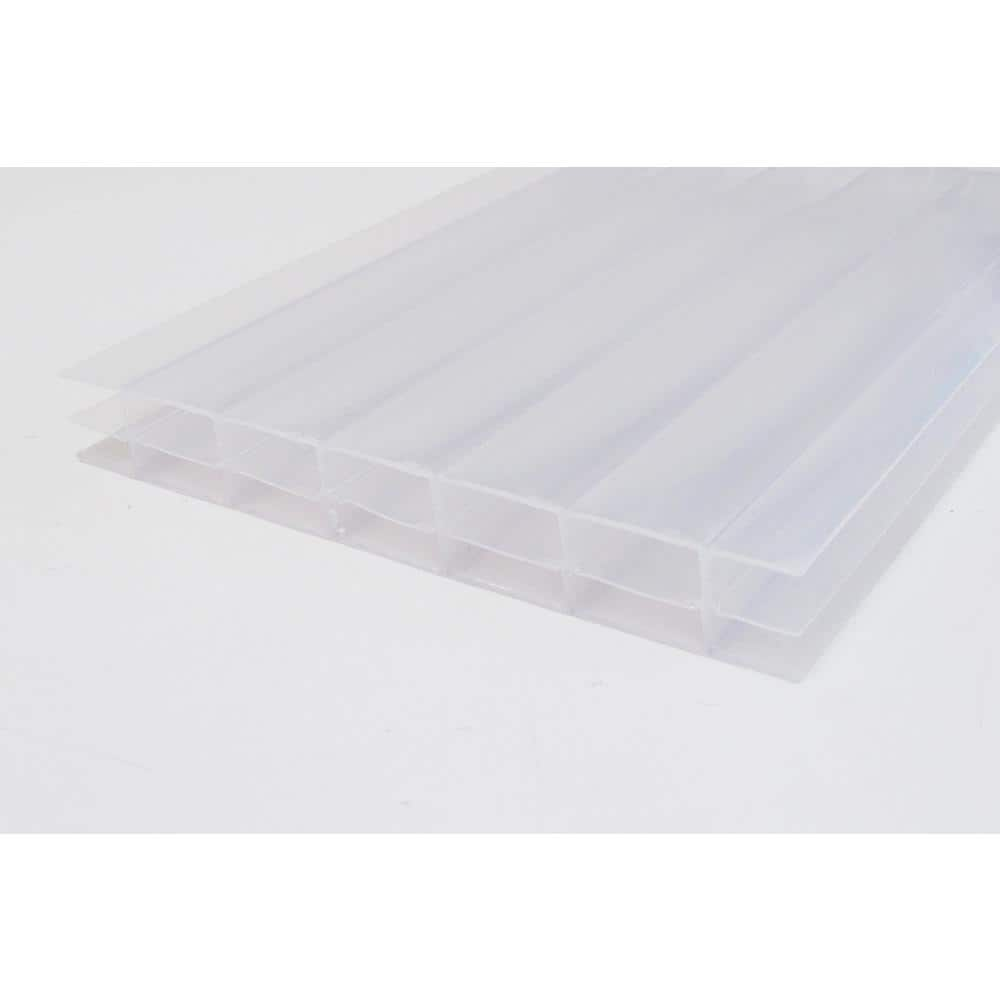 LEXAN Thermoclear 48 in. x 96 in. x 5/8 in. (16mm) Opal Multiwall  Polycarbonate Sheet PCTW4816OP - The Home Depot