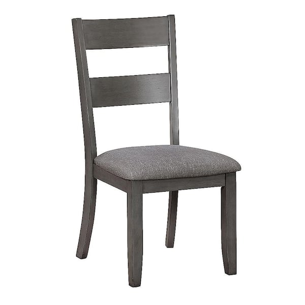 Juniper Gray Transitional Style Side Chair