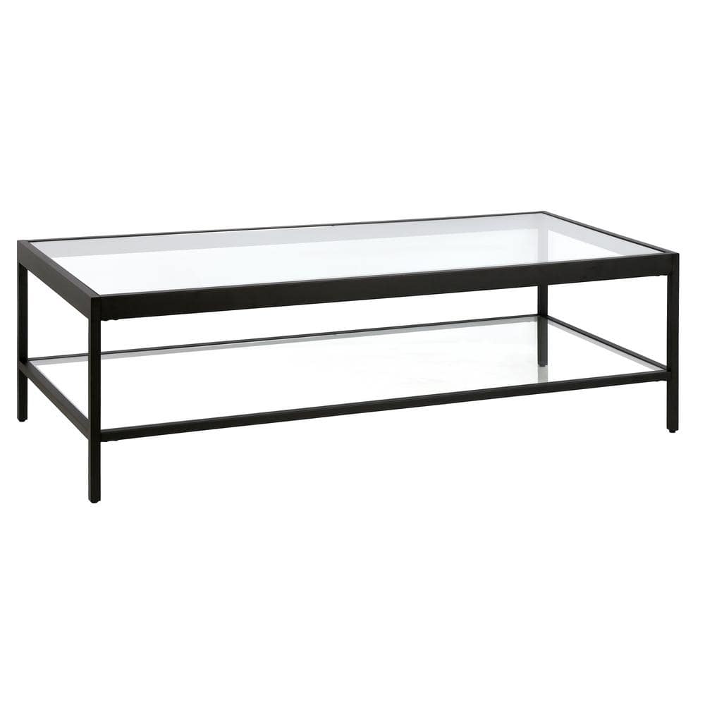 Alexis 54 Blackened Bronze Coffee Table Hudson Canal CT0709