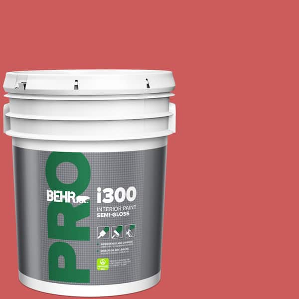 BEHR PRO 5 gal. #P160-5 Pinkadelic Semi-Gloss Interior Paint
