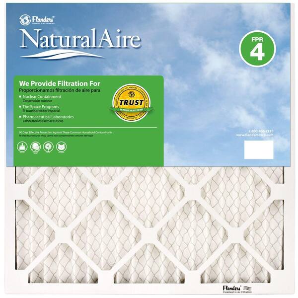 NaturalAire 12 x 18 x 1 Standard MERV 8 - FPR 4 Pleated Air Filter
