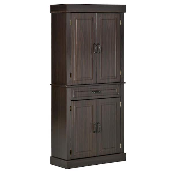 Tall Storage Cabinet With Wide Drawer, Storage Cabinets For Living Room Tall