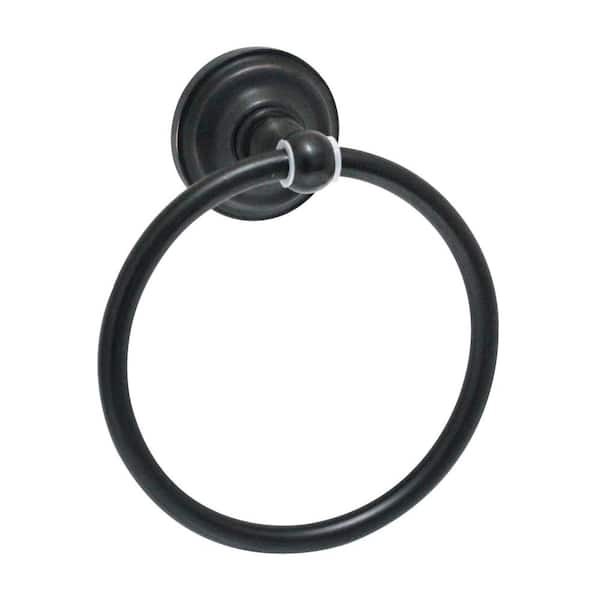MODONA VIOLA Wall Mounted Towel Ring in Rubbed Bronze