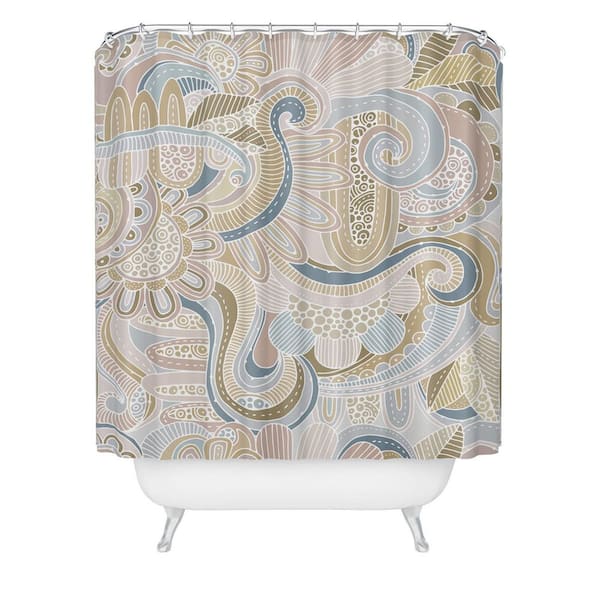 Valentina Ramos GeoShapes Shower Curtain