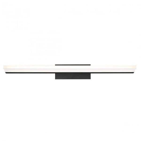 WAC Lighting Level 24 in. Black LED Vanity Light Bar and Wall Sconce, 3500K