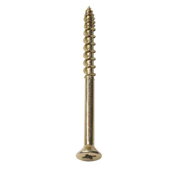 Screw-Tite Single and TwinThread MultiPurpose Wood Screw #8 x 1-3/8 in. (4mm x 35mm) 200 Pieces/Box-DISCONTINUED
