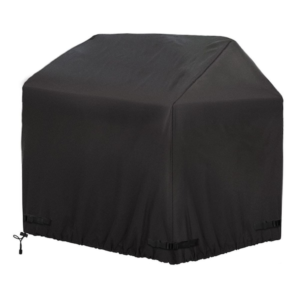 Outdoor Playhouse Cover with Waterproof 420D Heavy Duty Oxford Fabric, 80 in. L x 55 in. W x 63 in. H, Black Swing Set