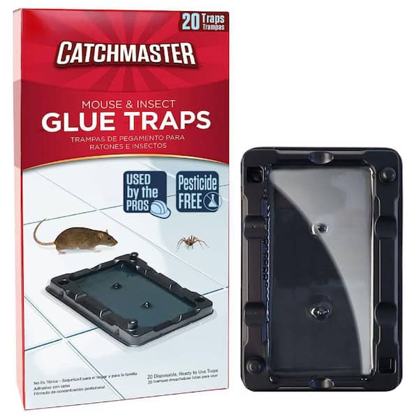 PRO Mouse and Insect Glue Traps (20-Pack)