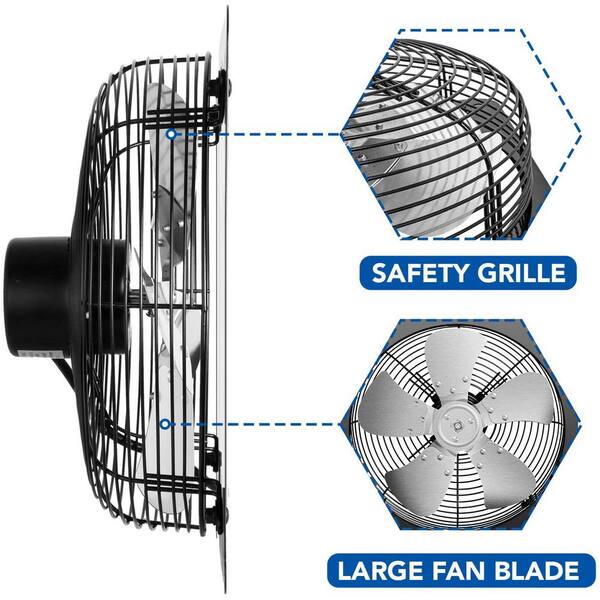 Exhaust Fan 12 Inch Portable Exhaust Fan Axial Industrial Suction Exhaust  Portable Electric Dust Air Blower Fan - China Exhaust Fan 12 Inch, Roof Fan