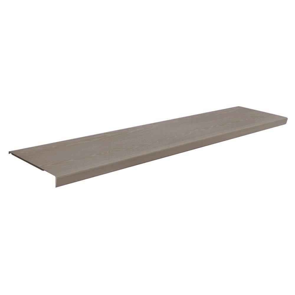 Everbilt 4 ft. x 12 in. Gray Decorative Shelf Cover 90845 The Home Depot