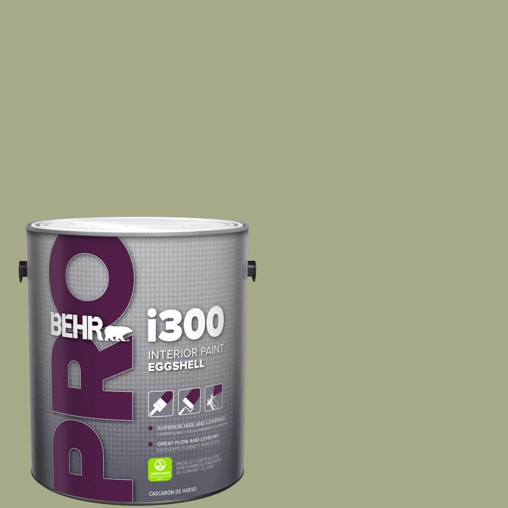 BEHR PRO 1 gal. S3604 Meditation Time Eggshell Interior Paint PR33301
