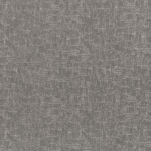 Endless Love - Vulcan-Gray 12 ft. 42 oz. High Performance Polyester Pattern Installed Carpet