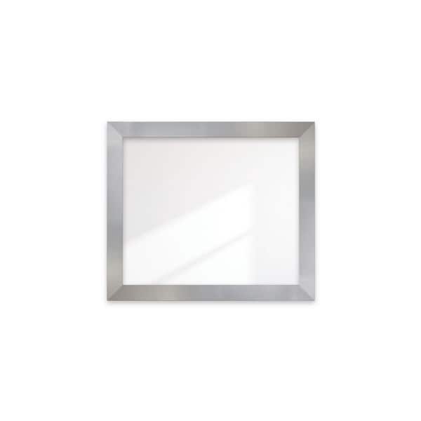 BrandtWorks Industrial Modern Home Accent Framed Wide Wall Mirror 34 in. W x 40 in. H