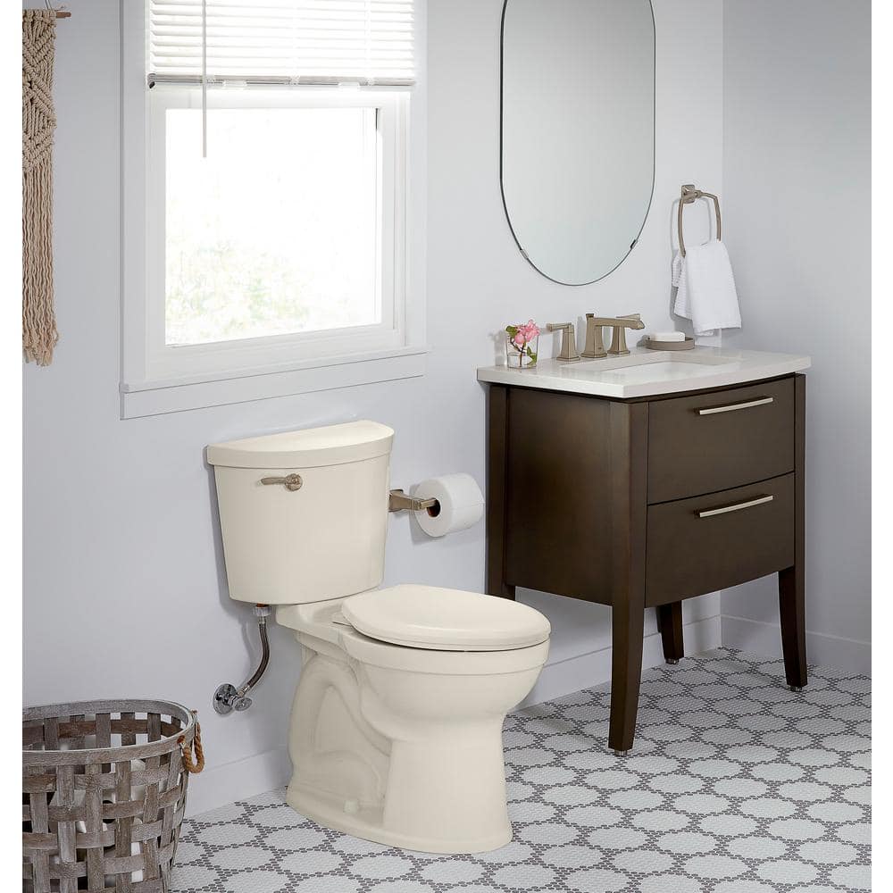 Linen Elongated Two-Piece High Efficiency Toilet