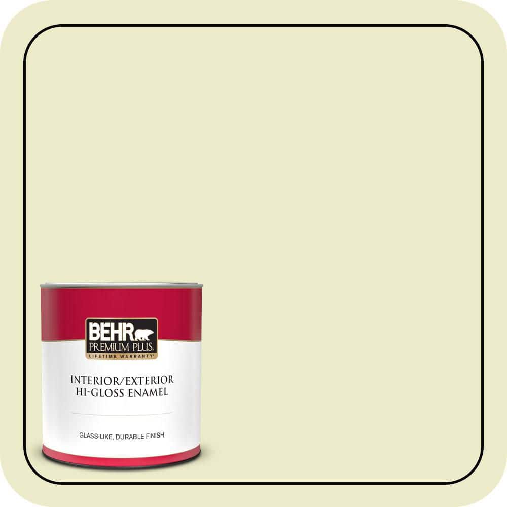 1 qt. #P360-2 Iced Green Apple Hi-Gloss Enamel Interior/Exterior Paint & Primer price history on PriceWatchPro