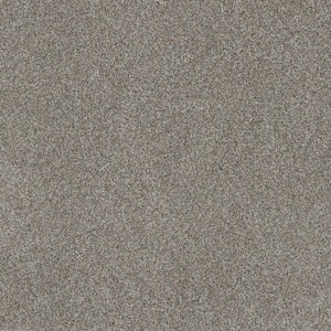 Hazelton III - Charm - White 60 oz. Polyester Texture Installed Carpet