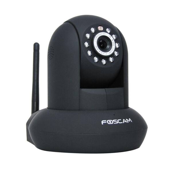 Foscam Wired 720P HD Indoor Tilt IP Video Surveillance Camera, Black