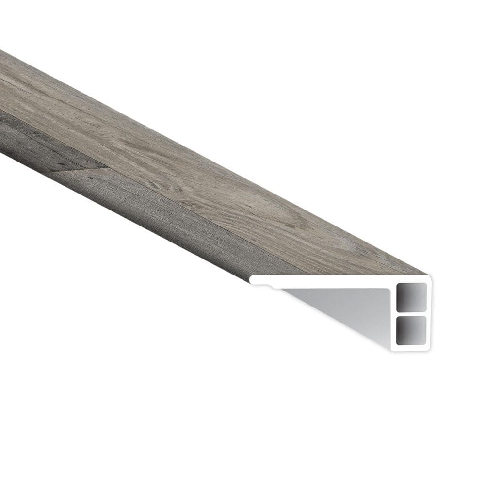 Ashen Estate 3/4 in. T x 2.75 in. W x 94 in. L Luxury Vinyl Flush Stair Nos