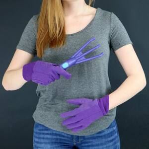 Women's Large Garden Jersey Gloves (2-Pack)