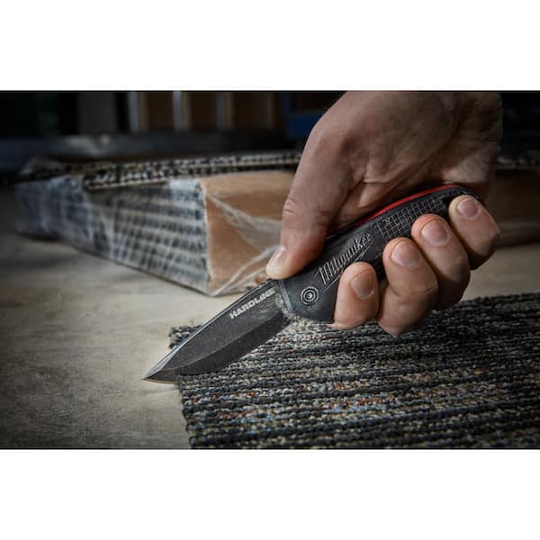Milwaukee - 3 in. Hardline D2 Steel Smooth Blade Pocket Folding Knife