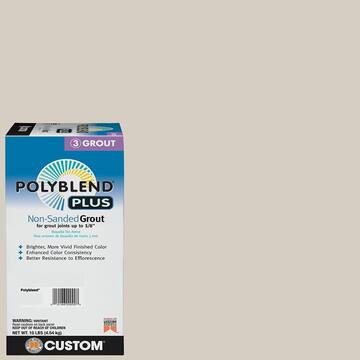 Polyblend Plus #545 Bleached Wood 10 lb. Unsanded Grout