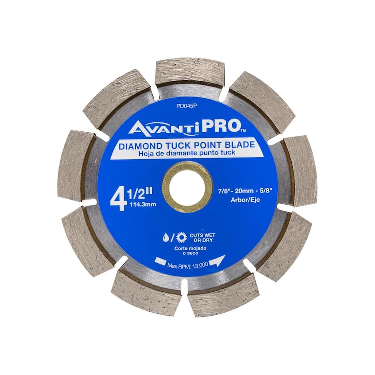 Avanti Pro 4-1/2 in. Diamond Tuck Point Blade