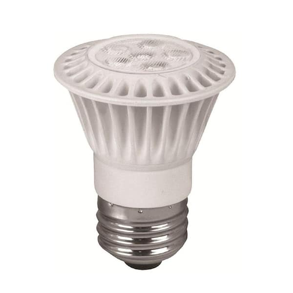 TCP 50W Equivalent Bright White (3000K) PAR16 Dimmable LED Narrow Flood Light Bulb