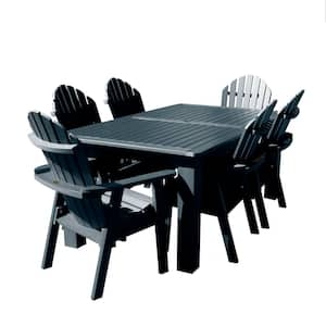 Springville 3-Pieces Round Recycled Plastic Outdoor Dining Set