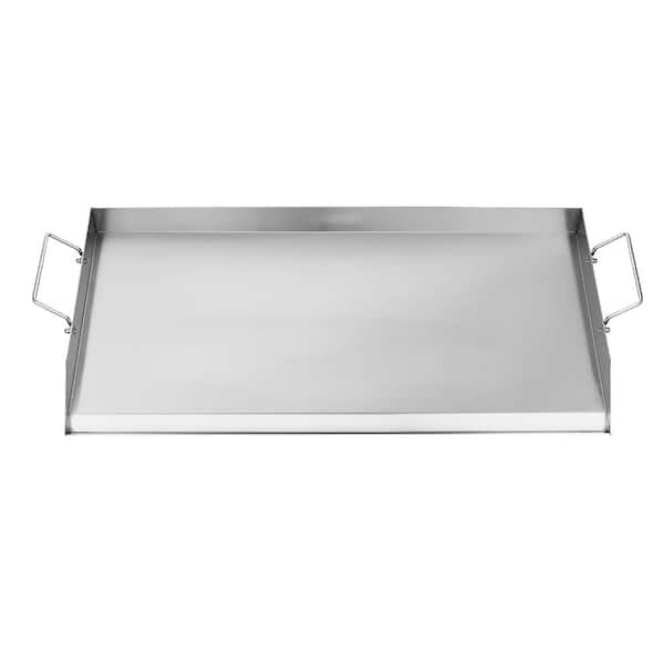 32x16" Flat Top Griddle Stainless Steel Universal BBQ Grill Pan Cookware