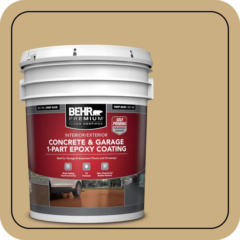 5 gal. #S310-4 Perennial Gold Self-Priming 1-Part Epoxy Satin Interior/Exterior Concrete and Garage Floor Paint price history on PriceWatchPro