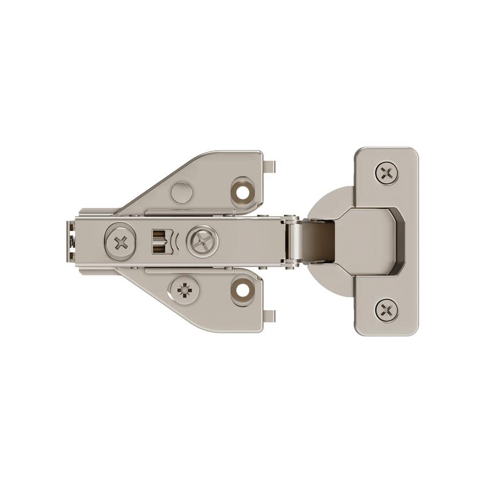 Nickel Soft Close Euro Concealed Cabinet Hinge Pair