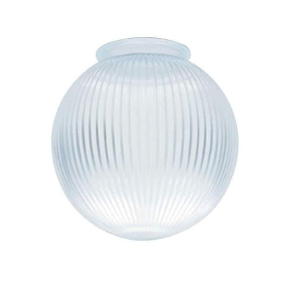 Westinghouse 6-3/8 in. Clear Prismatic Globe with 3-1/4 in. Fitter