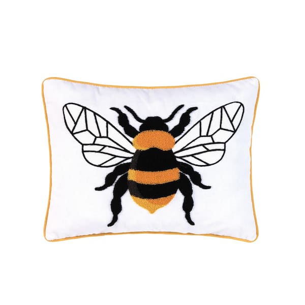 C&F Home 14 in. x 18 in. Bumble Bee Pillow