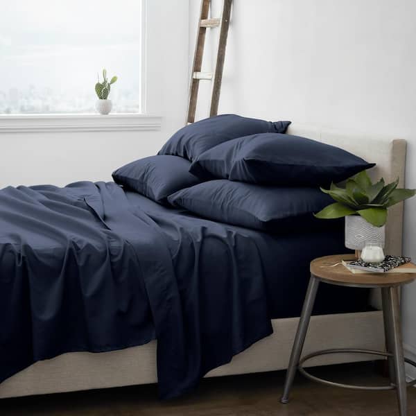 Home Collection Solid Microfiber Sheet Set