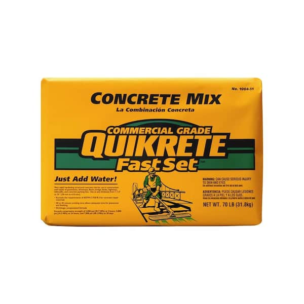 Quikrete 70 lb. Fast-Set Concrete Mix