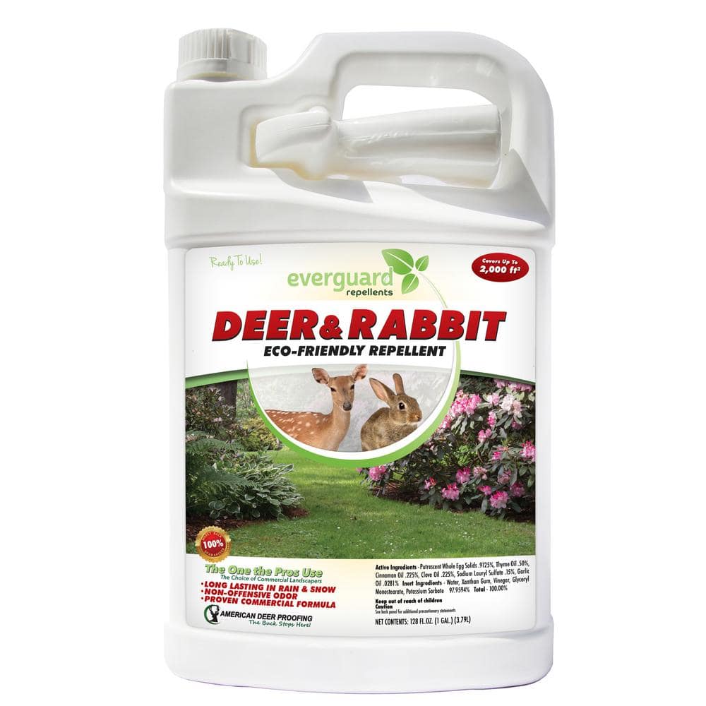 Everguard 1 Gal Ready To Use Deer And Rabbit Repellent Adpr128 The Home Depot