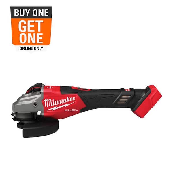 M18 FUEL 18V Lithium-Ion Brushless Cordless 4-1/2 in./6 in. Braking Grinder with Slide Switch (Tool-Only)