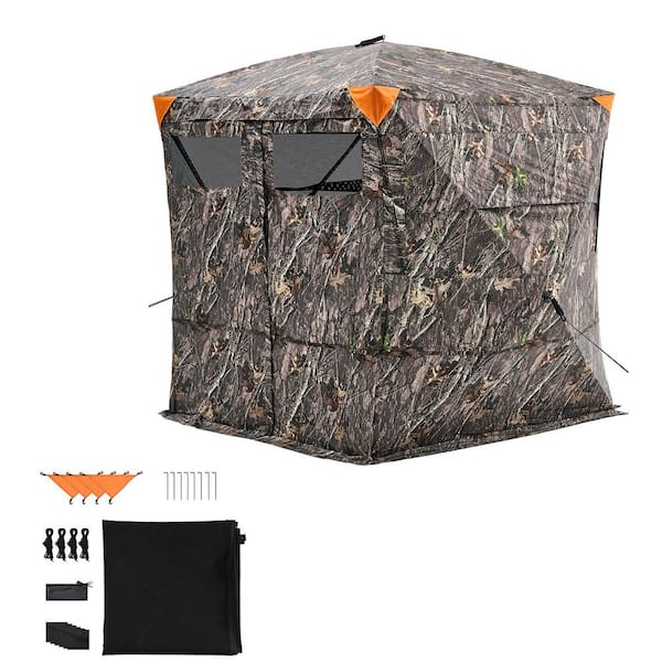 BLIND LERDING THE BLIND short タンク SKYSHALO Hunting Blind, 270° See Through Ground Blind
