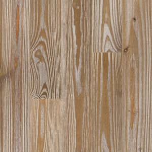 Antiqued Frosted Sierra Pine 3/4 in. Thick x 5-1/8 in. Wide x Random Length Solid Hardwood Flooring (23.3 sq. ft. /case)