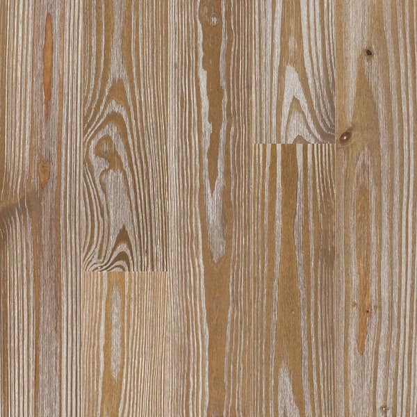 CENTURY FLOORING Antiqued Frosted Sierra Pine 3/4 in. Thick x 5-1/8 in. Wide x Random Length Solid Hardwood Flooring (23.3 sq. ft. /case)