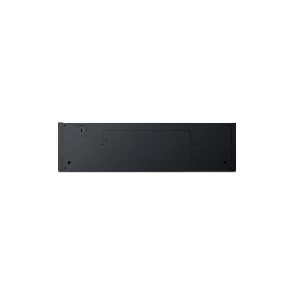 Summit 20" Black Stainless Steel Convertible Under Cabinet Range Hood
