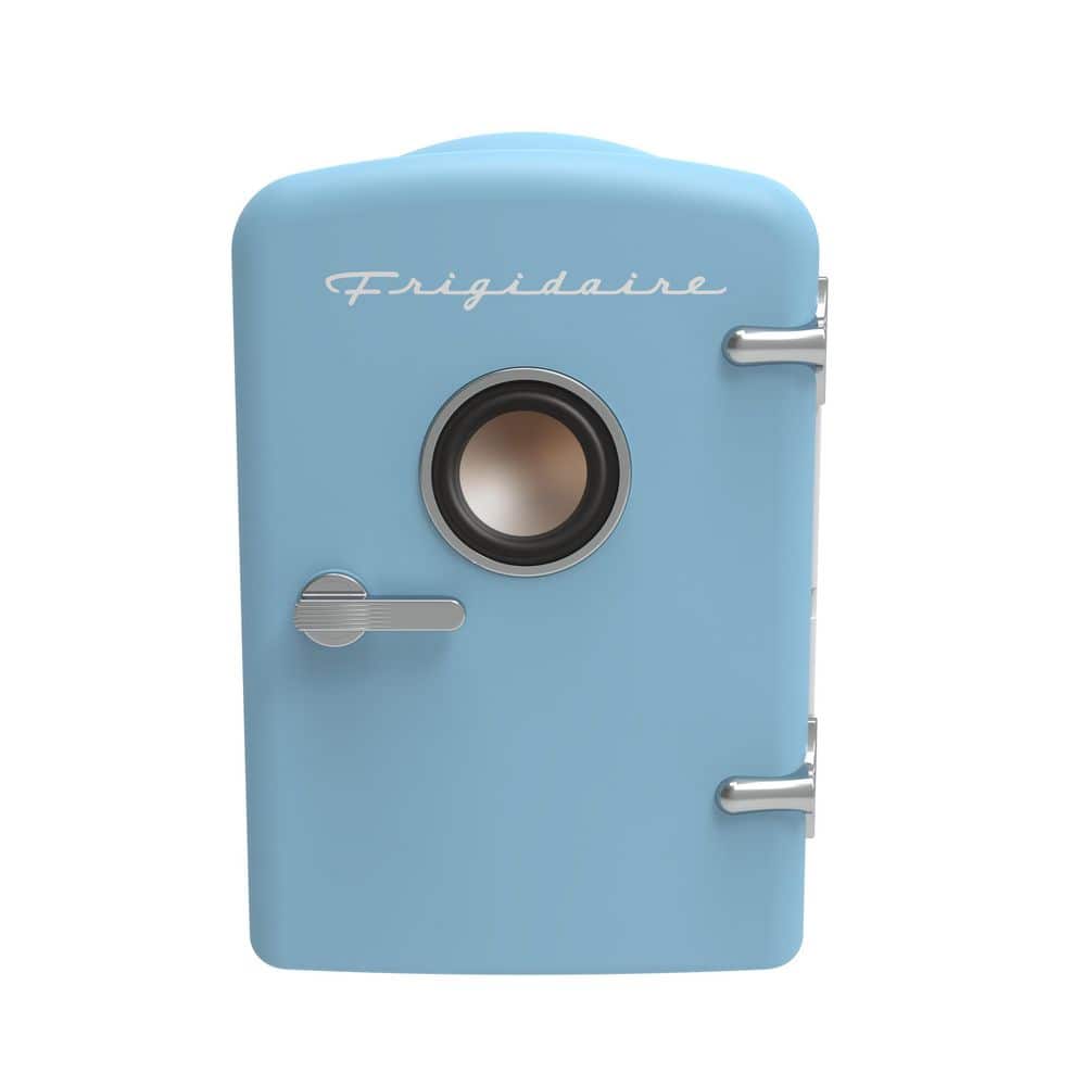 Frigidaire 1 cu. ft. 6-Can Retro Mini Fridge in Blue EFMIS151