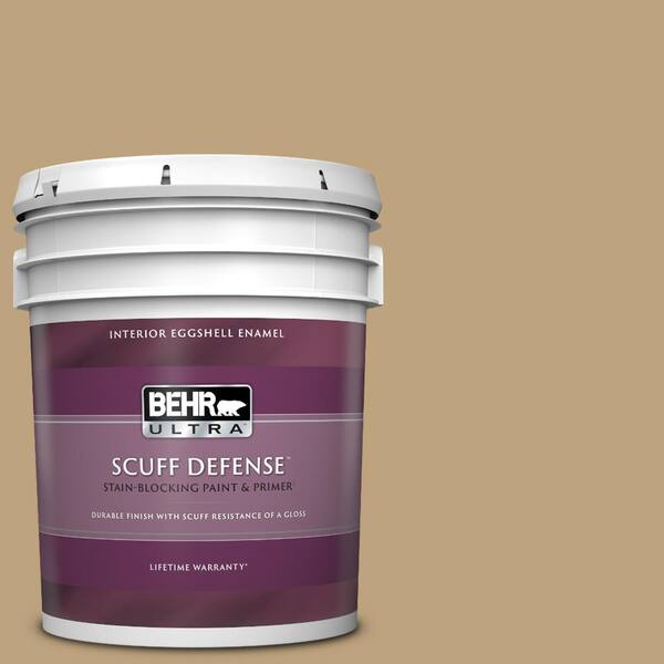 BEHR ULTRA 5 gal. #T13-4 Golden Age Extra Durable Eggshell Enamel Interior Paint & Primer