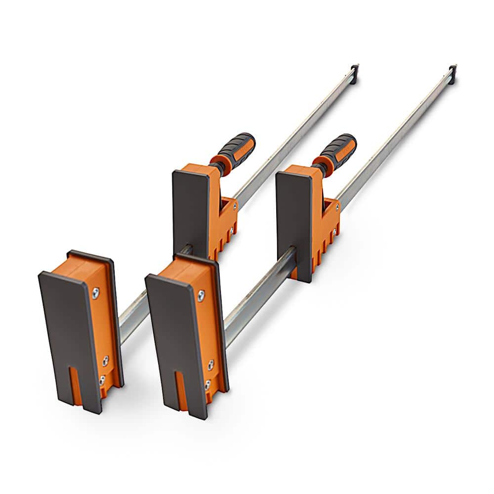 Steel 24 in. Parallel Clamp (Set of 2)